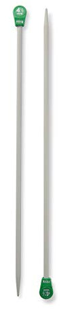 Prym Jackenstricknadeln ALU 25 cm 4,50 mm grau Jackenstricknadel, Aluminium, 4,5 mm