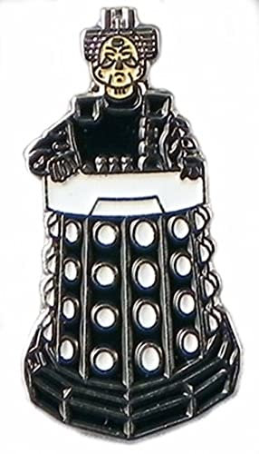 Anstecknadel, aus Metall / Emaille, Motiv Dr. Who Davros Dalek Lord