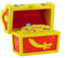 Bullyland 12102 - Walt Disney Jake und die Nimmerland Piraten, Schatztruhe, ca. 13,5 cm