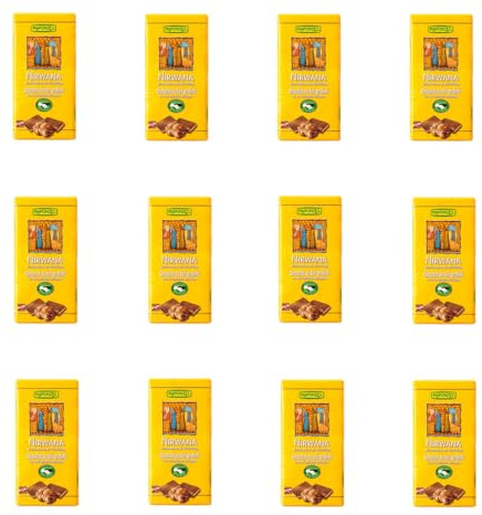 Rapunzel Nirwana Schokolade mit Trüffelfüllung, 12er Pack (12 x 100g) - Bio