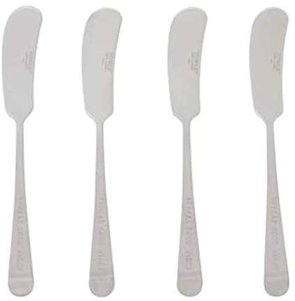 Towle Living Expressions Cheese Spreader s, Set of 4, Stainless Steel -