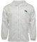HS New Unisex/Fit Lawn Bowls Bowlswear Bowling Bowls Waterproof & Windproof Mesh Lined Jacket with Bowls Logo with Detachable Hood (Large) White