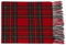 PASQUALE CUTARELLI Männer Frauen Tartan Wollschal Royal Stewart