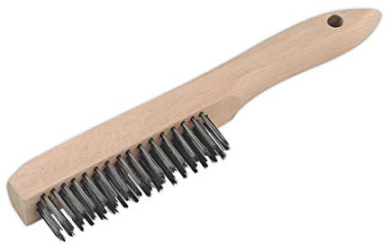 Sealey Wb02 Wire Brush With Steel Fill 260Mm