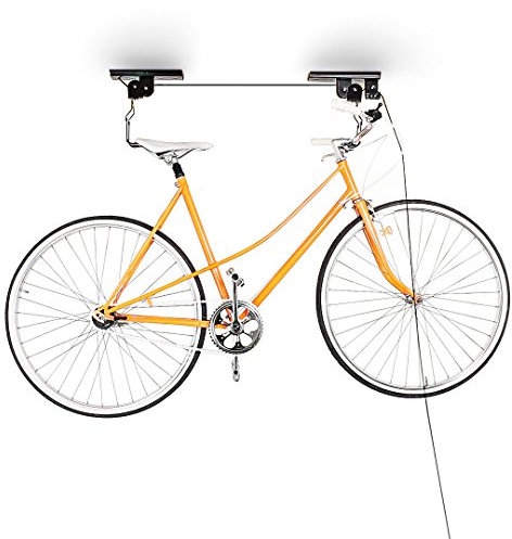 Relaxdays New Bike/Bicycle Garage/Shed Storage Rack/Hoist/Lift
