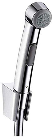 hansgrohe Bidette Duschset mit Porter und Druckschlauch, Chrom