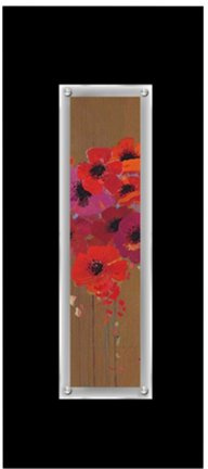 Premier Housewares 1-Piece Poppies Design 2 Framed Wall Art