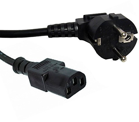 Euro Schuko Fiche Alimentation Câble vers CEI C13 Fiche Cordon câble 3 m [3 mètre/3m]