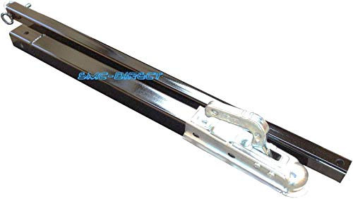 Heavy Duty 3.5 Ton Car Recovery Tow Pole 1.8M Towing Bar Pulls Car, Van, 4x4 Emergency Breakdown Complete With 50mm Tow Hitch Coupling