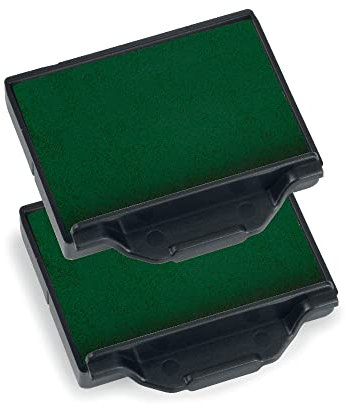 Trodat Ersatzkissen 6/50 für Professional 5200, 5030, 5430, 5430/L, 5431, 5546 und 5435 – Farbe Grün, 2er-Pack