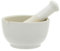 Premier Housewares Stoneware Mortar and Pestle - White,H7 x W12.50 x D12.50cm
