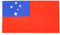 AZ FLAG - Flagge Samoa - 150x90 cm - Unabhängiger Staat Samoa Fahne 100% Polyester mit Messing-Ösen - 110g