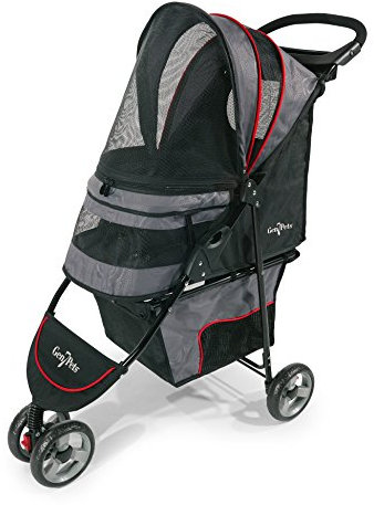 Gen7Pets Regal Plus Hunde-Kinderwagen, Grau