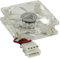KÖNIG LED FAN 80mm RED / Colour: Red / Dimensions: 80 x 80 x 25 mm