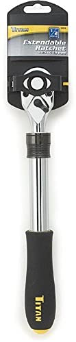 Titan 12074 1/2-Inch Drive x 12 to 17-Inch 72-Tooth Extendable Ratchet