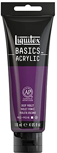 Liquitex Acrylique Basics Tube, Violet Fonce, 118ml