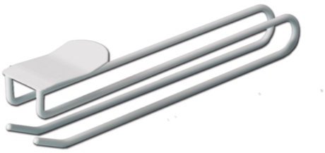 Rayen 6291 - Colgador de Copas y Tazas para Ahorrar Espacio en tu Cocina, Color Blanco