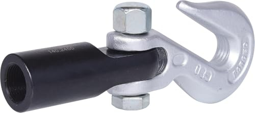 KS Tools 140.2455 Universal-Zughaken, inkl. Adapter, 2-tlg.