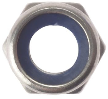 F/FIX HEXAGON NUT & NYLON INSERT ZP M16 BAG10