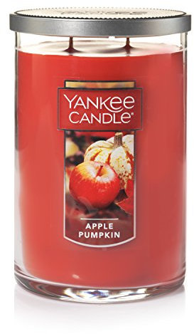 Yankee Candle Apple Pumpkin Large 22 oz, Red, L 2-Wick Tumbler Candle