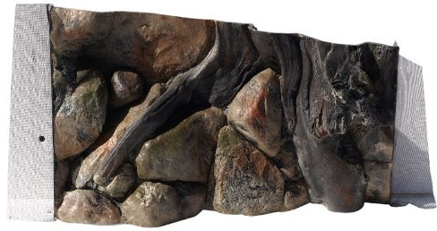 ABG079 Rückwand zum Aquarium und Terrarium 3D Amazonas 60x30 bei Robizoo