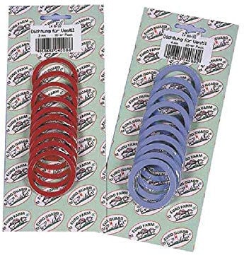Kerbl Dichtung f. Ventil 3mm, rot, 5er Pack.