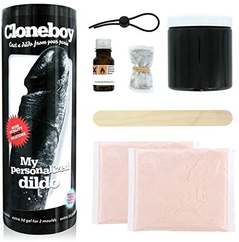 CLONEBOY Dildo-Set in schwarz