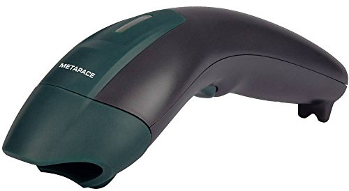 Metapace S-3 USB-Kit Barcode-Scanner Funk 1D Linear Imager Schwarz Hand-Scanner Funk 2.4GHz, USB
