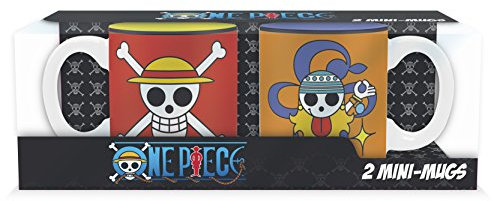 ABYstyle - ONE PIECE - Set 2 mini-mugs - 110 ml - Luffy & Nami emblems