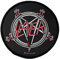 Direkt lieferbar - innerhalb von 48 Stunden wird von uns versendet. Slayer Pentagram Logo Aufnäher - Slayer Patch - Gewebt & Lizenziert !!
