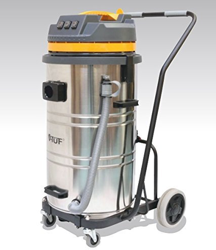 240V V-TUF VTS8000 Industrial Stainless Steel Triple Motor Wet And Dry Hoover Vacuum Cleaner