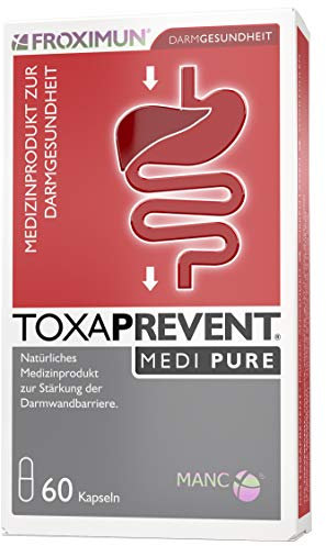 TOXAPREVENT MEDI PURE 60 Kapseln, Natur - Klinoptilolith - Zeolith (MANC)