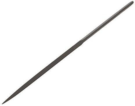 Bahco 2-302-14-0-0 Three Square Needle File 14cm Cut 0 (Bastard)