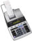Canon MP1211-LTSC, druckender Tischrechner, 12-stellig, zweifarbiges Display, Silber Metallic