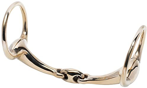 BUSSE Olivenkopfgebiss KAUGAN, doppelt gebrochen, 13,5 cm, Kaugan