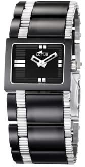 LOTUS Montre pour Femme 15597/3 Special Prices Boîtier en Acier Inoxydable Gris Bracelet en Acier Inoxydable Gris