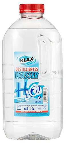Klax Destilliertes Wasser, 2000 ml