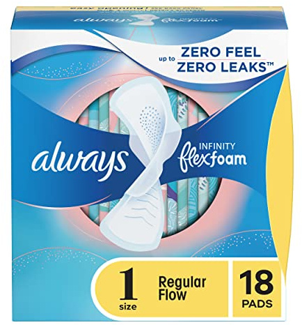 Always Always Infinity Ear Pads with Wings (Pack of 18)
