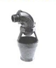 Caleffi 552140 Entonnoir d'échappement incurvé 1/2, Neutre