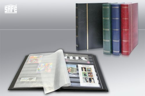 SAFE Briefmarken-Einsteckalbum Großformat (grün)