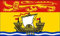 U24 Flagge Fahne New Brunswick Neu Braunschweig 90 x 150 cm