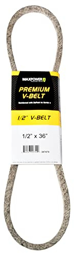 MAXPOWER Keilriemen 347479, Kevlar verstärkt, 1/2 x 36 - 4L360 - Aussenlänge L(a) 910 mm.