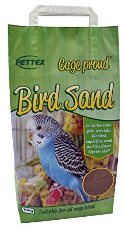 Pettex Sable pour Oiseaux avec Coquille d'huîtres 10 kg