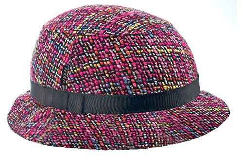 YAKKAY Pink Jazz Cover + Helm | Fahrradhelm Cover & Smart Two Fahrrad Helm Set | Öltuch Helmmütze für Damen & Herren | Tauschbarer Helmüberzug aus beschichteter Baumwolle