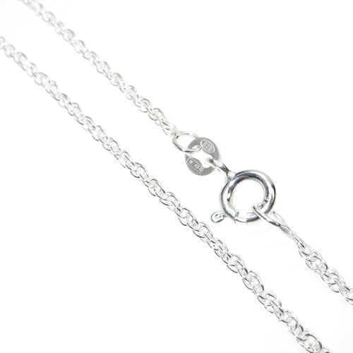 22 Zoll Sterling Silber Prince of Wales Kettenhalskette .925 x 1 Ketten