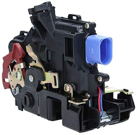 ECD Germany TS-011 Porte Serrure Arrière Gauche - Fermeture avec Verrouillage Central - pour Conduite à Gauche/Droite