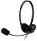 Ewent Cuffie con Microfono per PC con Controllo Volume, Nero