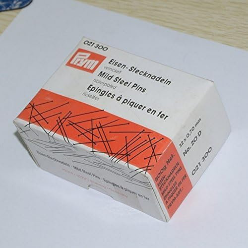 Prym 021300 Stecknadeln, 0,75 x 32mm, silberfarbig