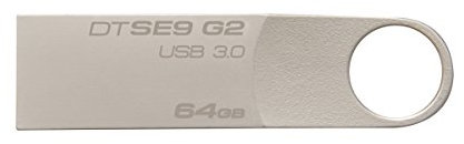 Kingston Digital 64 GB Data Traveler SE9 G2 USB 3.0 Flash Drive (dtse9g2/64gbet)