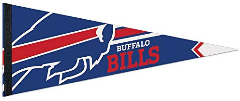WinCraft NFL Filz-Wimpel, 75 x 30 cm, Buffalo Bills – Einheitsgröße